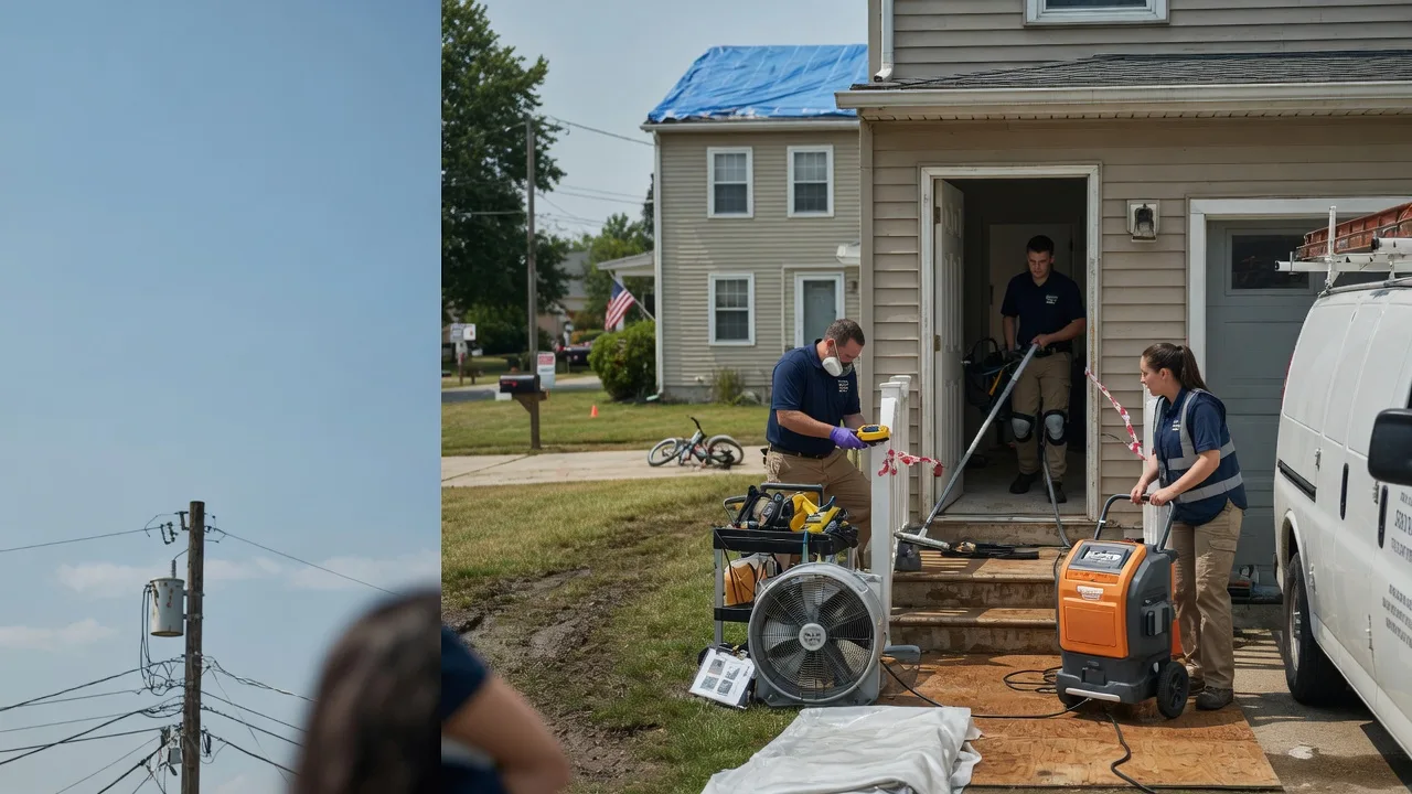 Water Damage Repair in Drums, PA near me